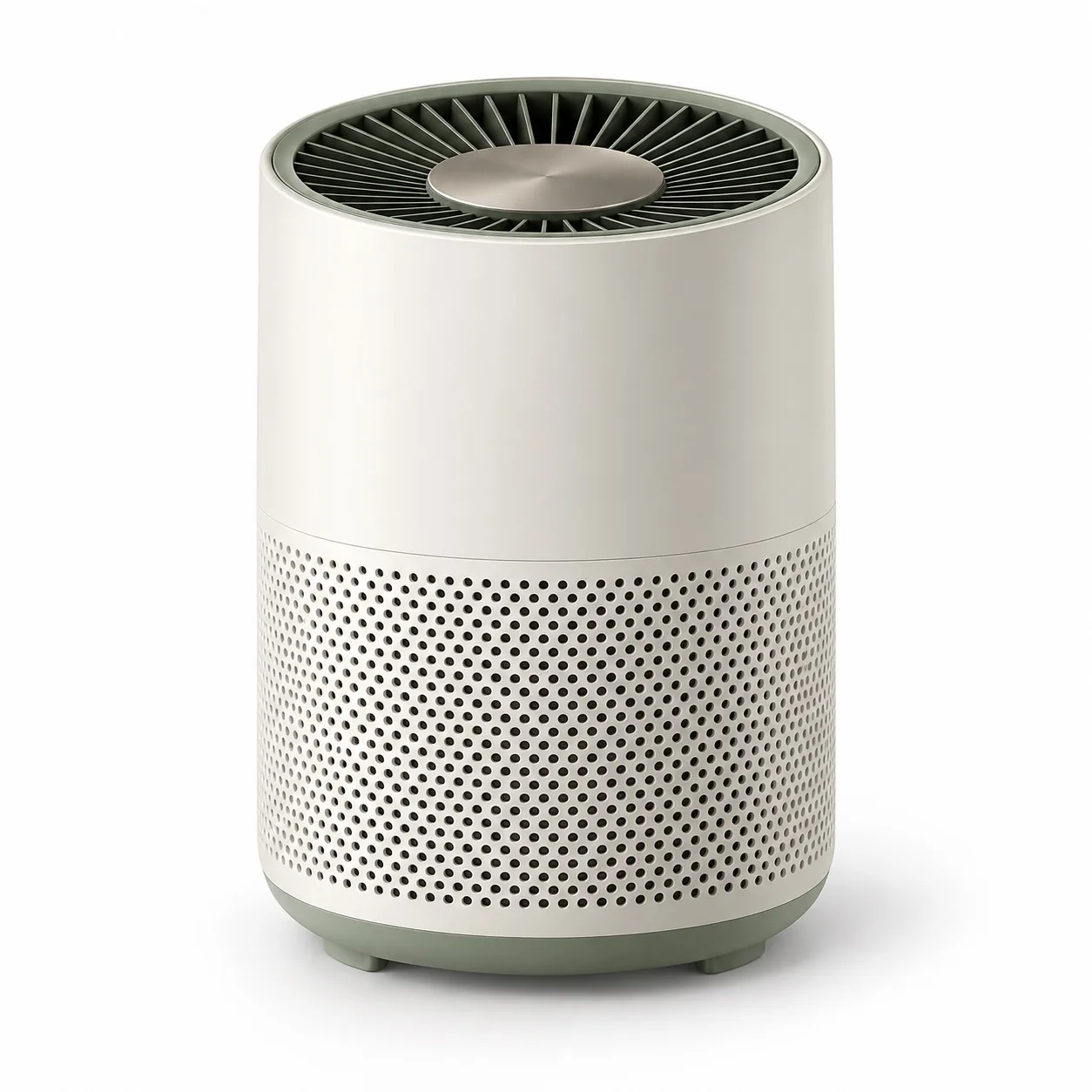 Air Purifier on a white background (AI-generated concept)